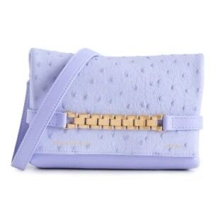 Victoria Beckham Mini Chain Embossed Pouch